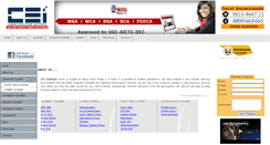 Desktop Screenshot of ceieducation.in